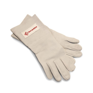  Пара перчаток с логотипом «KRATKI» ( на правой )