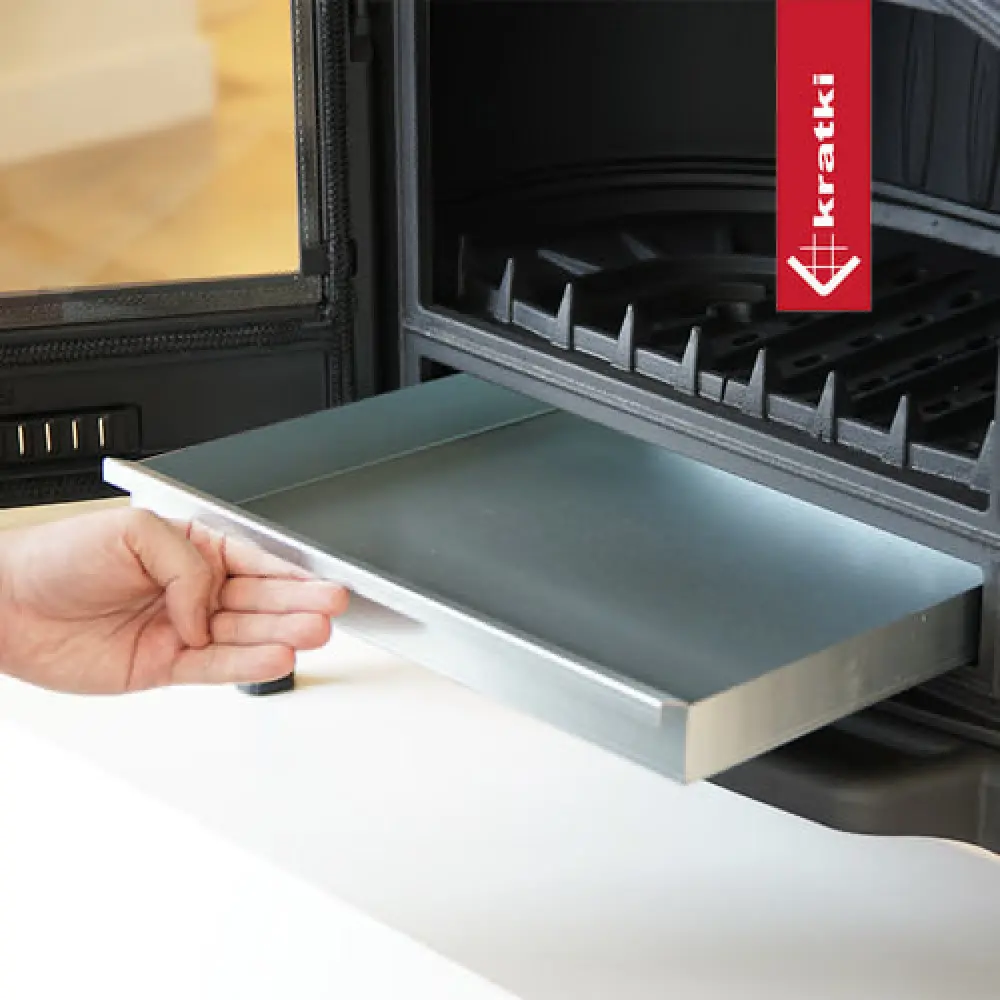 Чавунна піч-камін Kratki KOZA K9 PW Ø 150 (9 кВт) - купити за