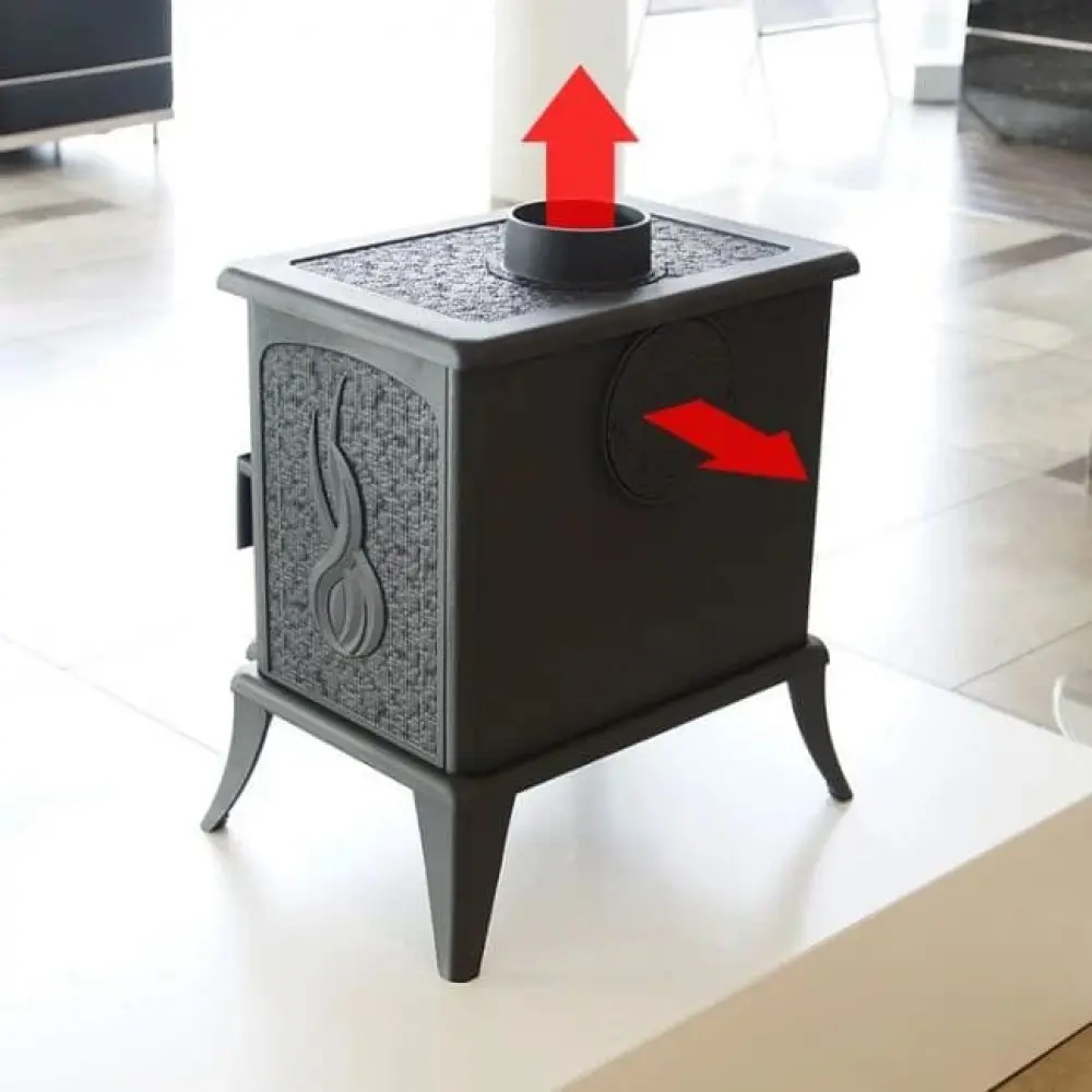 Чавунна піч-камін Kratki KOZA K7 (5 кВт) - купити за найкращою