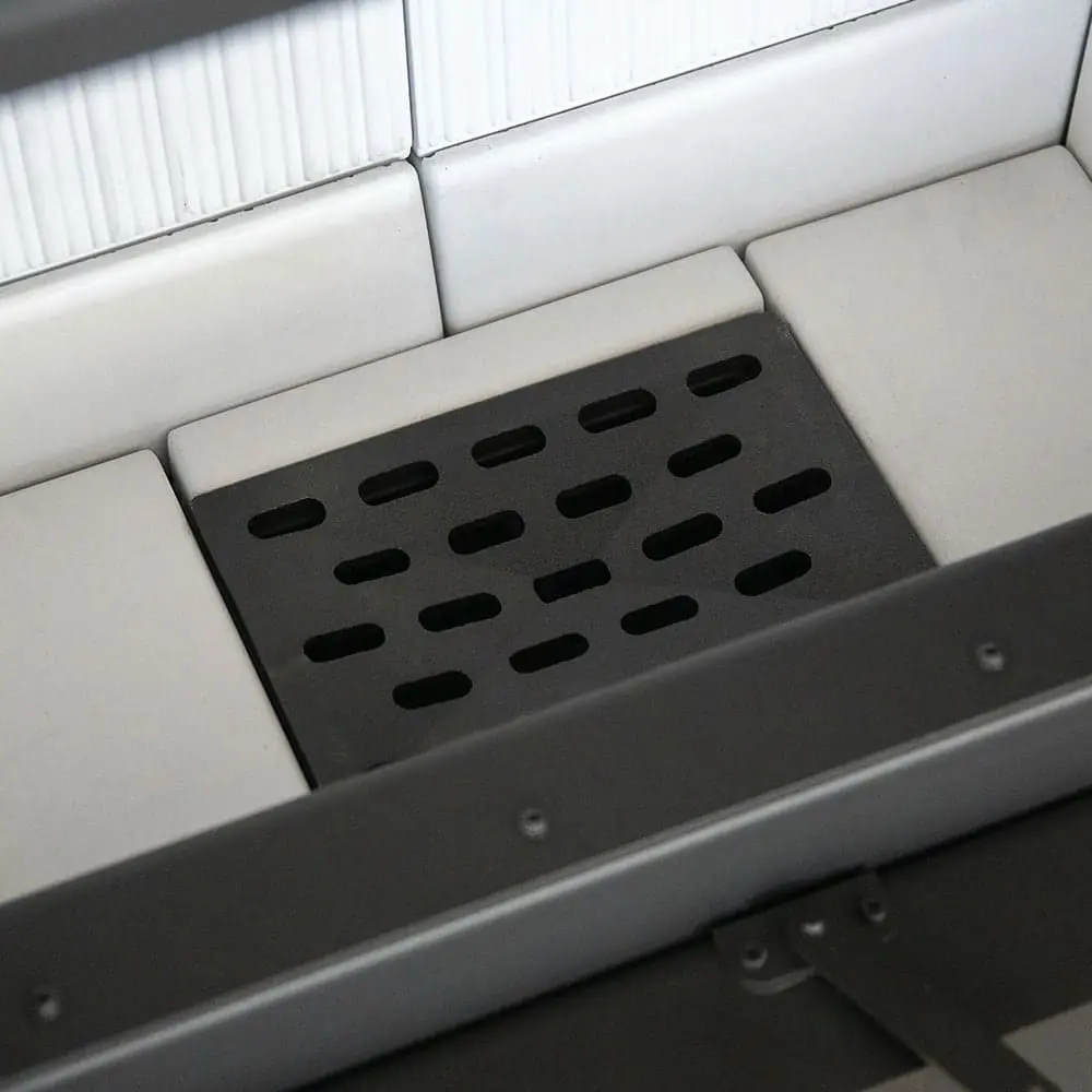 Поглиблена нижня плита каміна LUCY