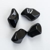 Камни декоративные FIRE GLASS - кристалл черные