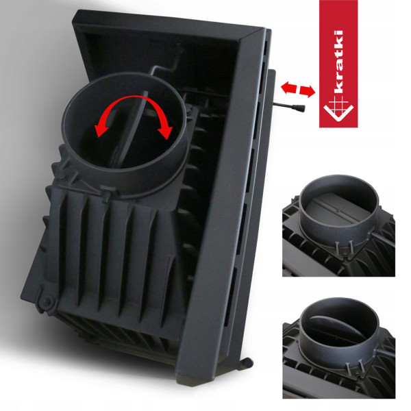 Камінна топка Kratki ANTEK 10 (10 кВт)