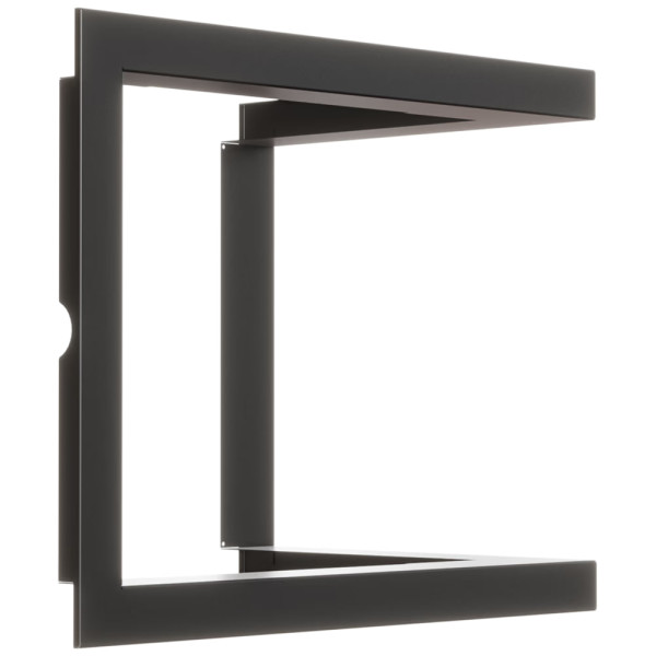 Стальная рамка для  камина  SIMPLE Z S BS левая-правая Kratki