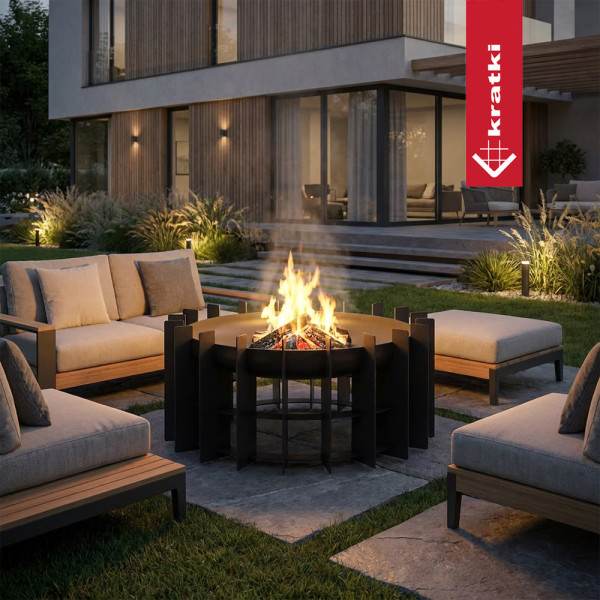 Чаша для костра CAPSEL 600 Kratki