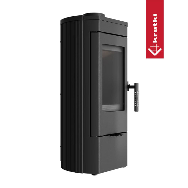 Чавунна піч-камін Kratki   KOZA К12 Ø 130  (6 кВт)