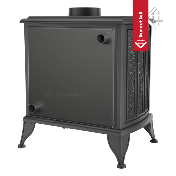 Чавунна піч-камін Kratki KOZA K6 PW Ø 150 (8 кВт)