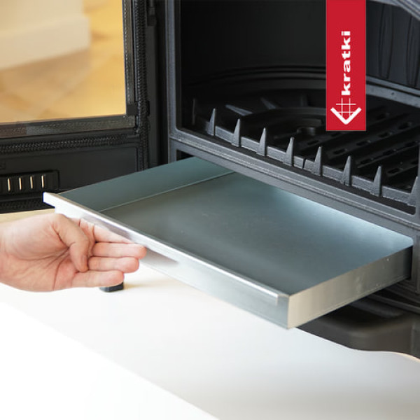 Чугунная печь-камин Kratki KOZA K9 PW Ø 150 (9,0 кВт)