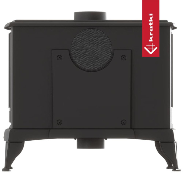 Чавунна піч-камін Kratki KOZA K9 ECO Ø 130 (8 кВт)
