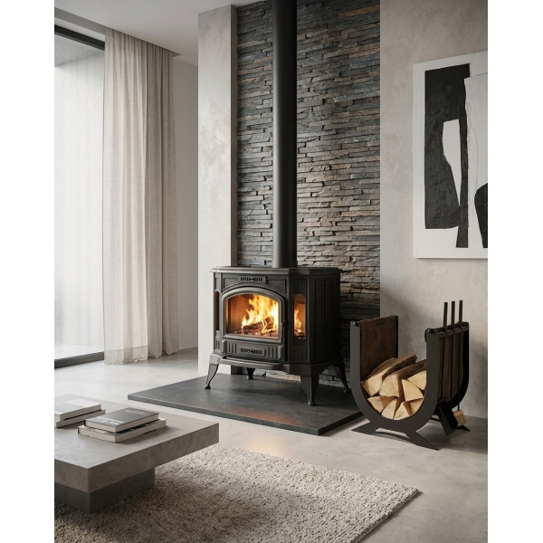 Набор для чистки и обслуживания камина FP-SET-LB с дровницей и мешком для дров Kratki