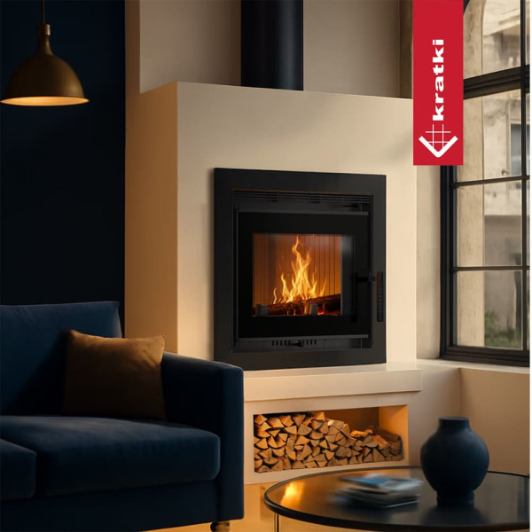Каминная топка Kratki NEL DECO  (8 кВт)