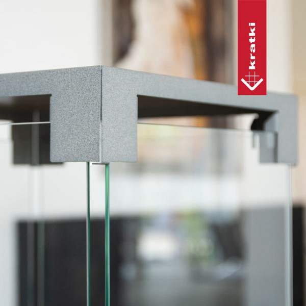 Газовый обогреватель Kratki  PATIO LIGHT гранит (8,0 кВт)