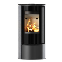 ERIK Ø 150 в отделке аккумуляционной керамикой GRAY SATIN