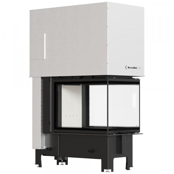 Камінна топка Kratki REGNOR 500/700 Ø 200 тристороння (8 кВт)