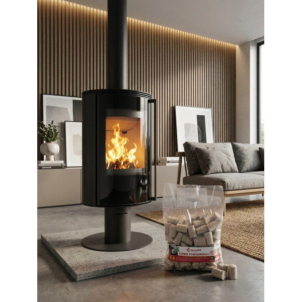 Турбо разжигатель для каминов и печей 100 шт Kratki