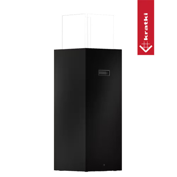 Біокамін Kratki TOWER чорний