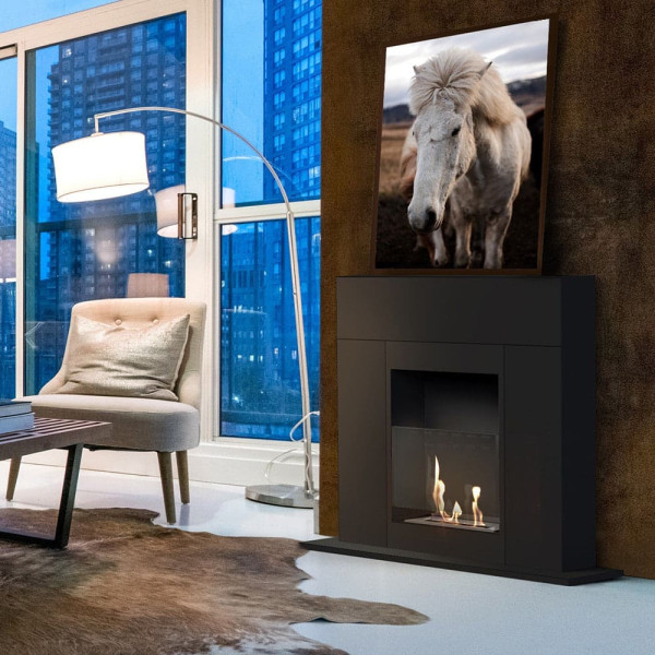 Біокамін Kratki WHISKEY 2 чорний з сертифікатом TUV