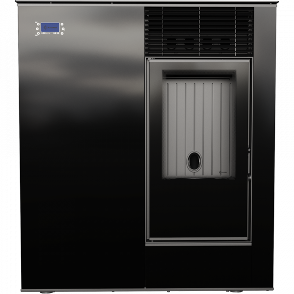 Пеллетная печь Kratki VIKING 8 панель черная (8,0 кВт)