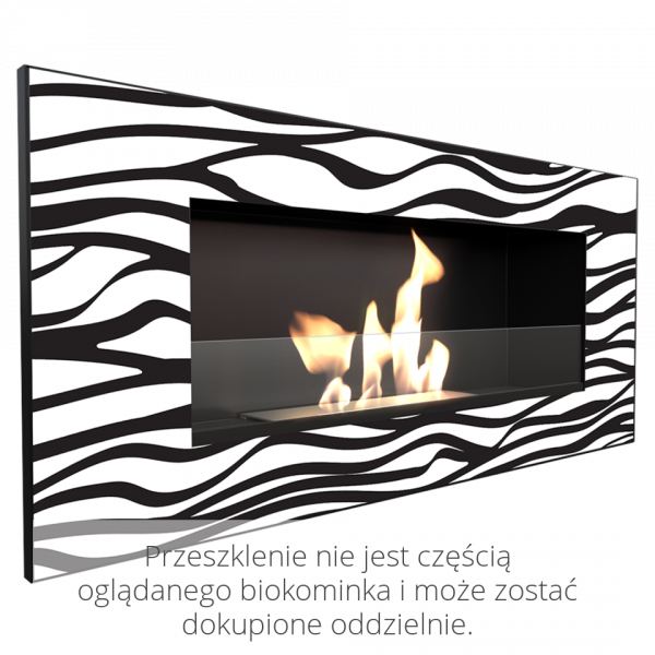 Биокамин Kratki DELTA 2 черный ZEBRA с сертификатом TUV