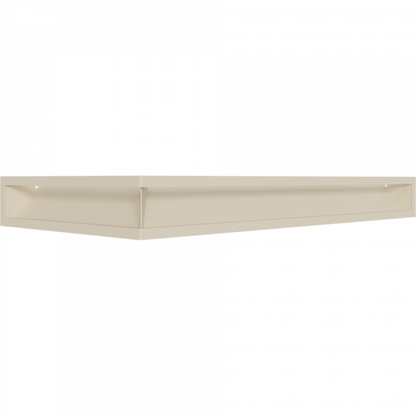 Камінна решітка LUFT SF кутовий правий кремовий 40x80x9 Kratki