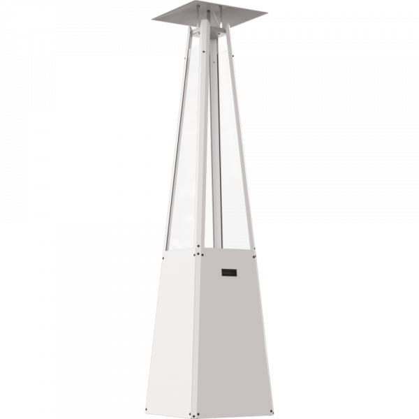 Газовий обігрівач Kratki UMBRELLA стальний білий (12,0 кВт)