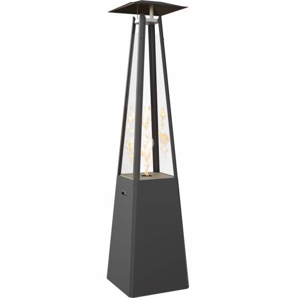 Газовий обігрівач Kratki UMBRELLA стальний чорний (12,0 кВт)