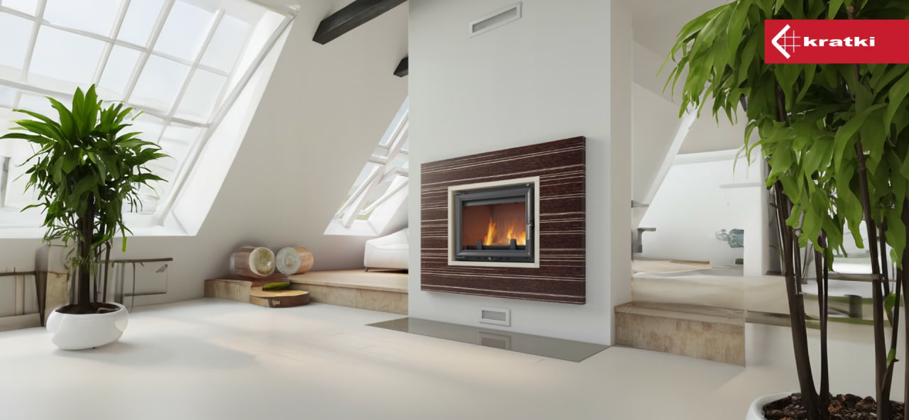 Чавунний камін ANTEK для будинку